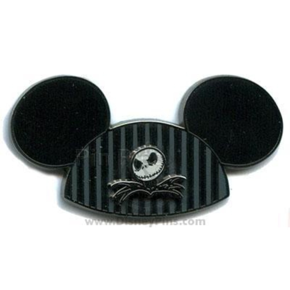 Disney Pin Jack Skellington Nightmare Christmas NBC Mickey Mouse Ear Hat 49875‎